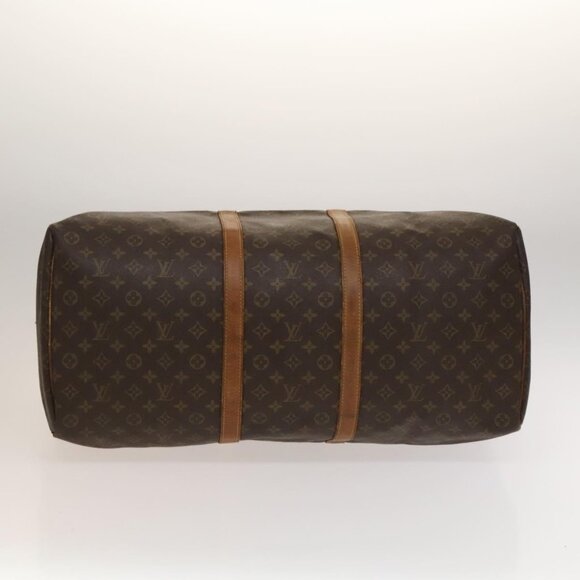 LOUIS VUITTON Monogram Keepall 60 Boston Bag M41422 LV Auth 133562 - Picture 6 of 16